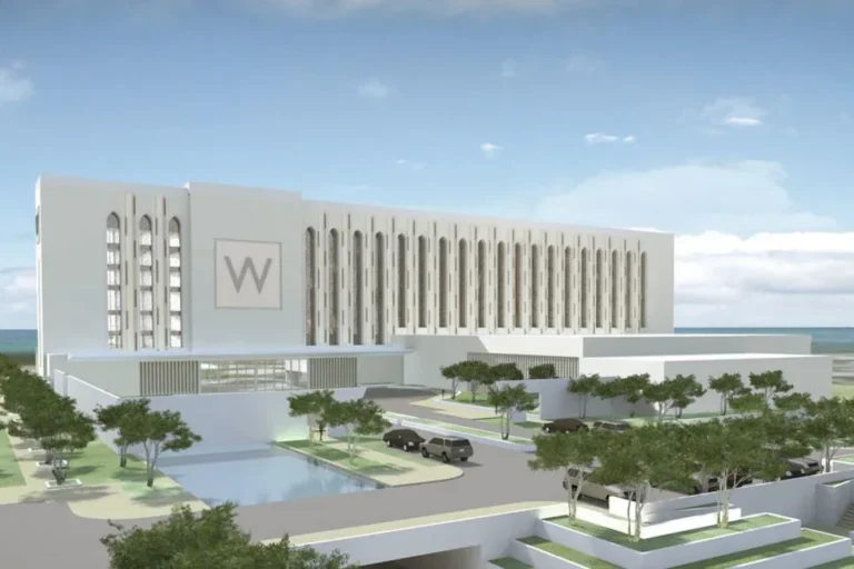 Rendering of the W Hotel, Al Khuwair