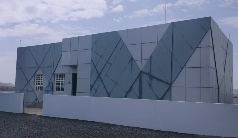Cloud data centre façade at Jabal Akhdar