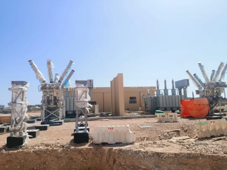 High-voltage transformers installed at Exahertz Technology Park Phase 3