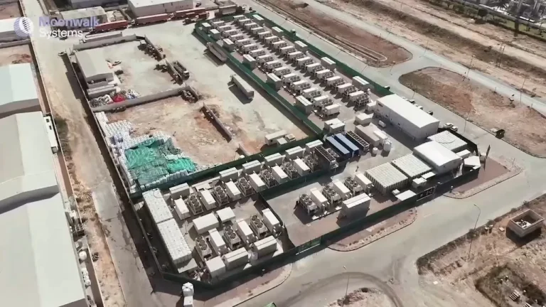 Aerial view of Exahertz Technology Park in Salalah Free Zone